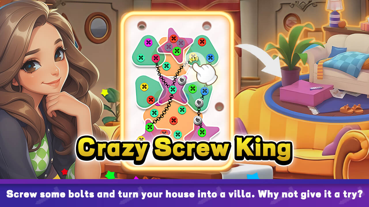 Image Crazy Screw King