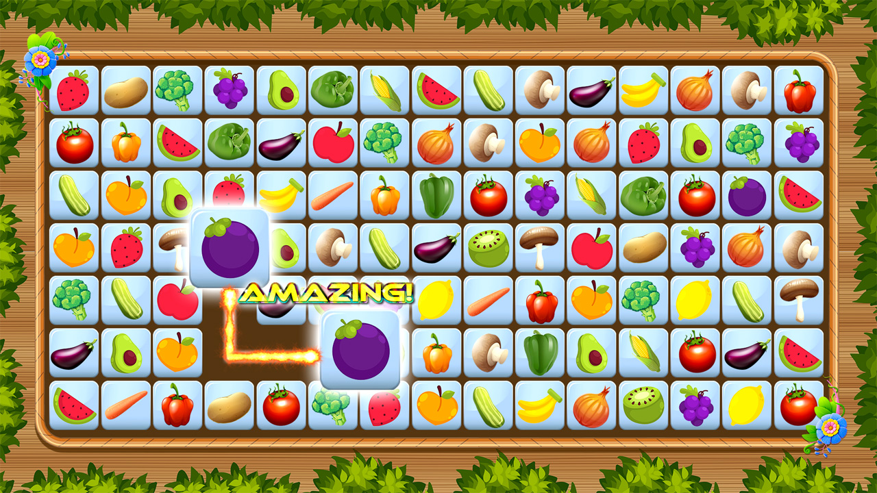 Image Tile Connect Pair Match Puzzle