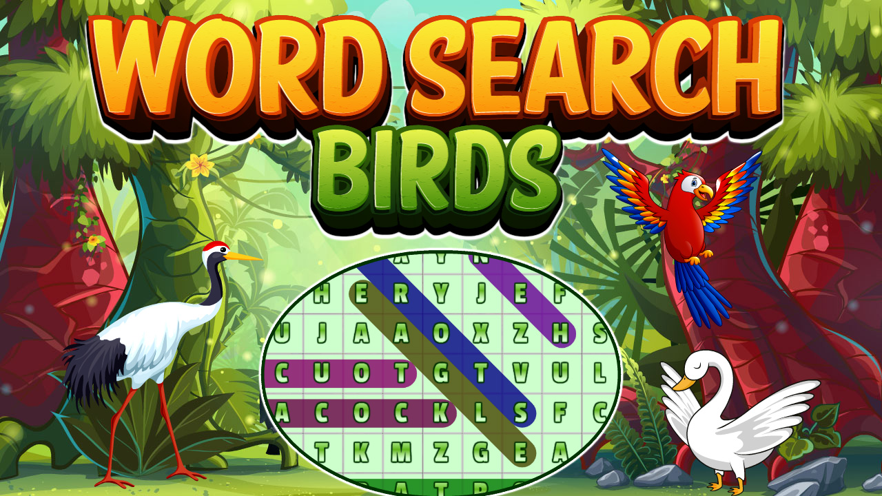 Image Word Search Birds