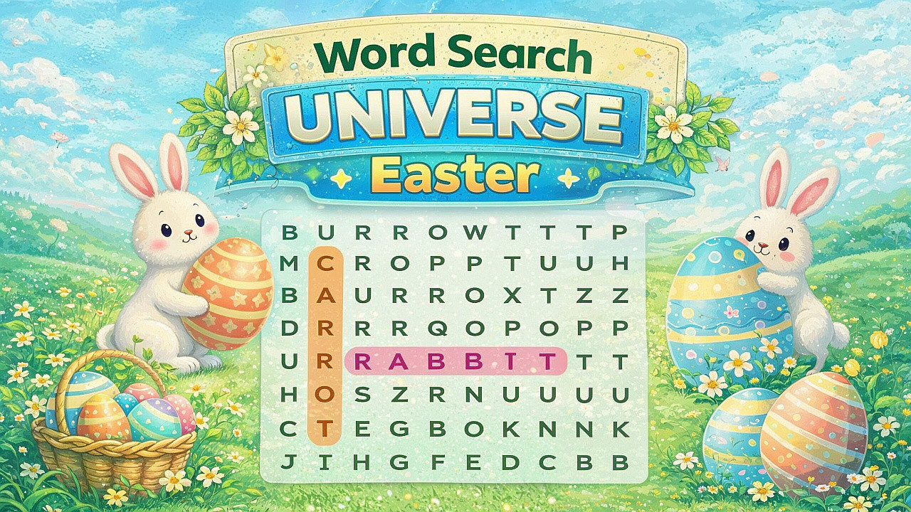 Image Word Search Universe Easter