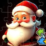 Christmas Puzzle With Santa
