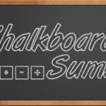 Chalkboard Sums